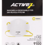 Mascarilla 9100 Sin Válvula FFP2 NR (20 Unidades) TRECK